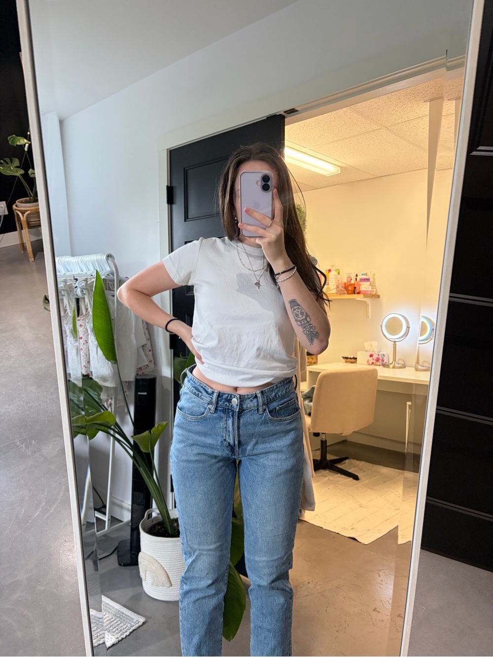 Home Essentials Light Blue High-Rise Women’s Jeans